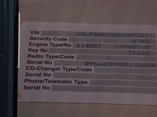 bontott OPEL ASTRA J Rádió / CD Kapcsoló