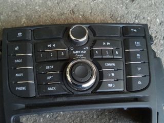 bontott OPEL ASTRA J Rádió / CD Kapcsoló