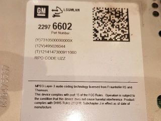 bontott OPEL ASTRA J Rádió / CD