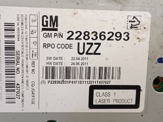 bontott OPEL ASTRA J Rádió / CD