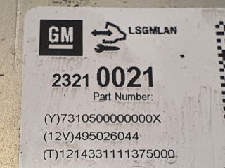 bontott OPEL ASTRA J Rádió / CD