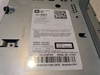 bontott OPEL ASTRA J Rádió / CD