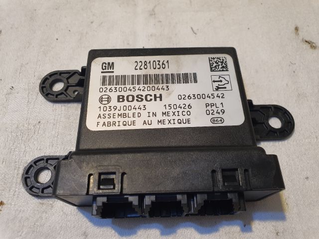 bontott OPEL ASTRA J Tolatóradar Elektronika