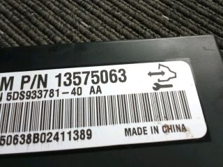 bontott OPEL ASTRA J Ülésfűtés Vezérlő