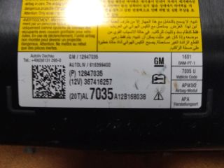 bontott OPEL ASTRA J Utasoldali Légzsák