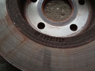 bontott OPEL ASTRA K Hátsó Pár Féktárcsa