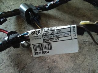 bontott OPEL ASTRA K Akkumulátor Kábelköteg