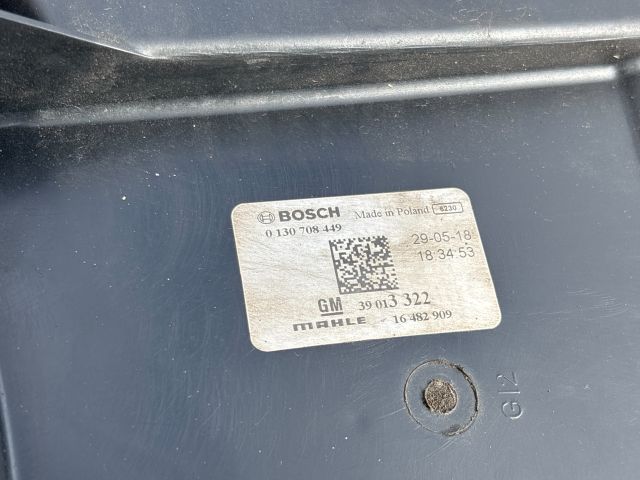 bontott OPEL ASTRA K Hűtőventilátor