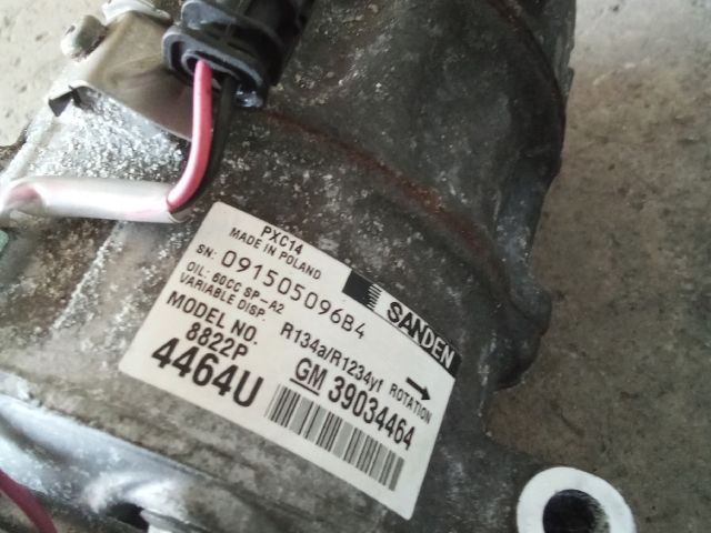 bontott OPEL ASTRA K Klímakompresszor