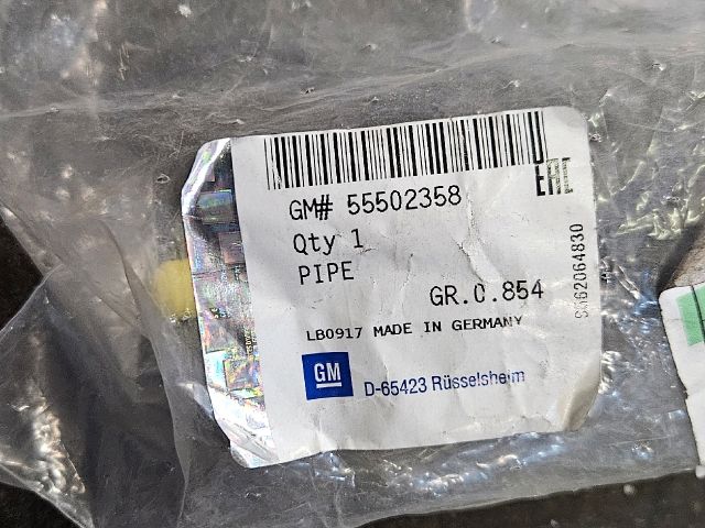 bontott OPEL ASTRA K Kuplung Cső