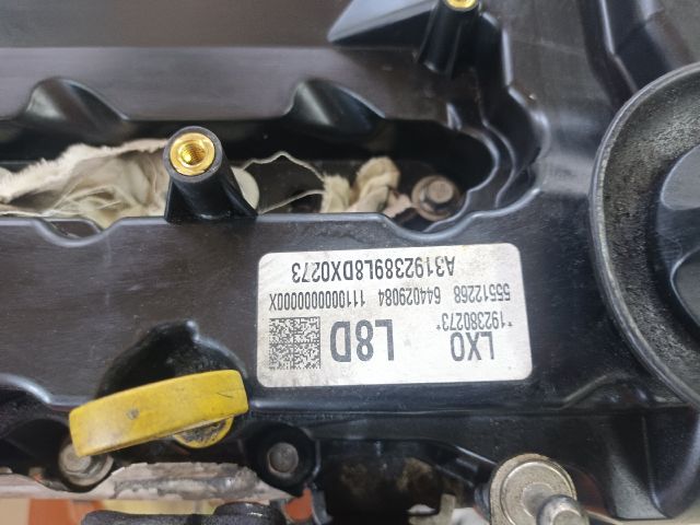 bontott OPEL ASTRA K Motor (Fűzött blokk hengerfejjel)