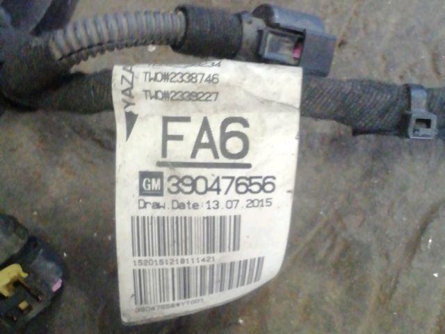 bontott OPEL ASTRA K Motortér Kábelköteg