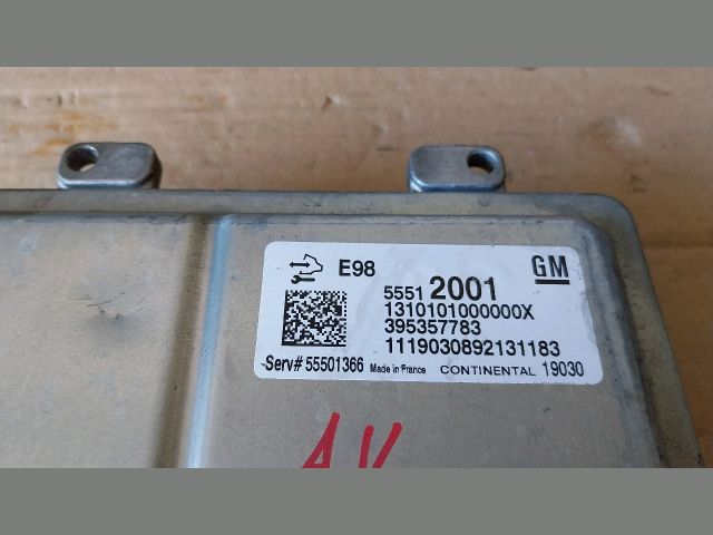 bontott OPEL ASTRA K Motorvezérlő