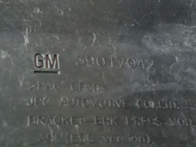 bontott OPEL ASTRA K ABS / ABR / ESP Pumpa Tartó