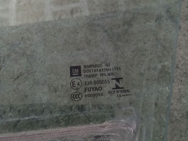 bontott OPEL ASTRA K Bal első Ablak