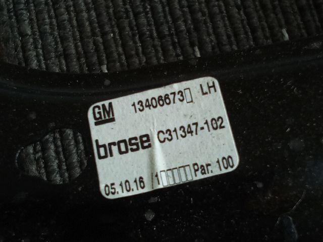 bontott OPEL ASTRA K Bal első Ablakemelő Szerkezet (Elektromos)