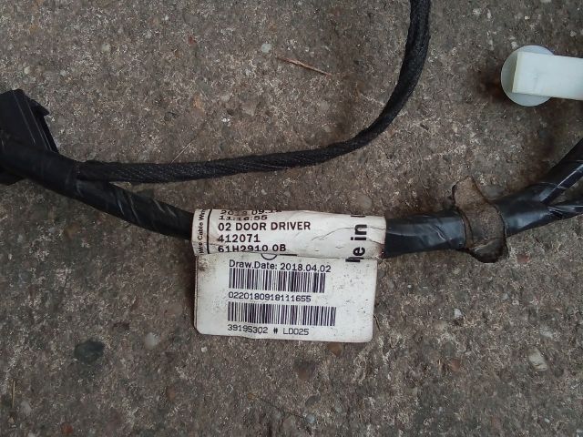 bontott OPEL ASTRA K Bal első Ajtó Kábelköteg