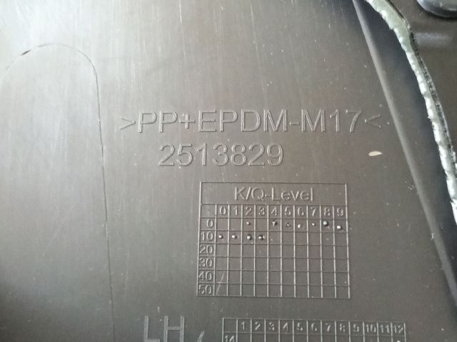 bontott OPEL ASTRA K Bal első Ajtó Kárpit