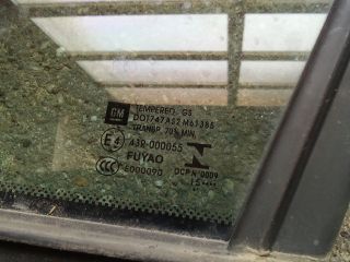 bontott OPEL ASTRA K Bal első Fixüveg (Ajtóban)