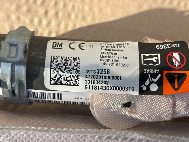 bontott OPEL ASTRA K Bal első Függöny Légzsák