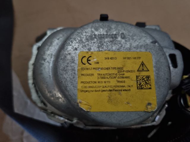 bontott OPEL ASTRA K Bal első Övfeszítő