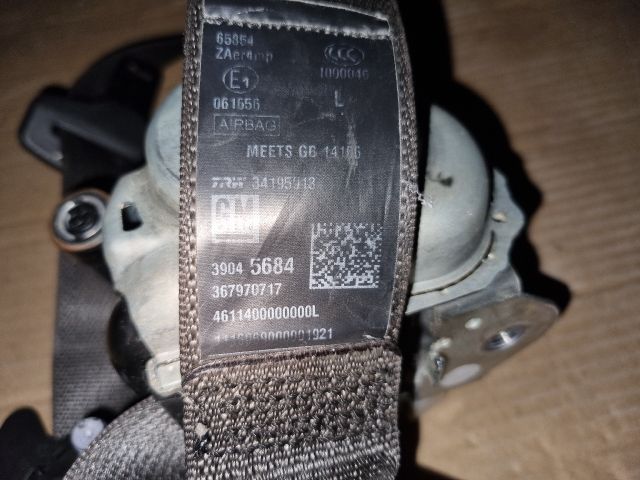 bontott OPEL ASTRA K Bal első Övfeszítő