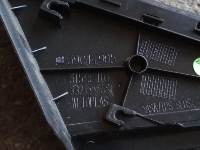 bontott OPEL ASTRA K Bal első Sárvédő Díszléc