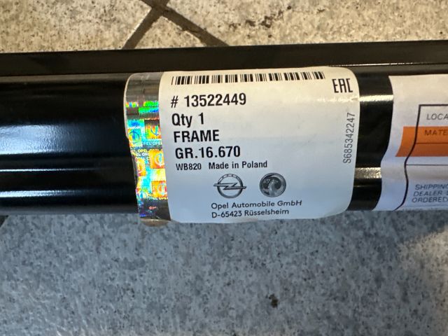 bontott OPEL ASTRA K Bal első Ülés