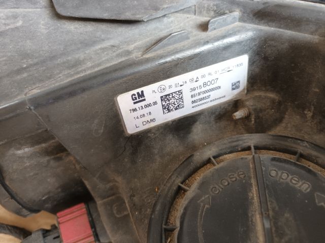 bontott OPEL ASTRA K Bal Fényszóró