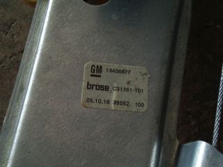 bontott OPEL ASTRA K Bal hátsó Ablakemelő Szerkezet (Elektromos)