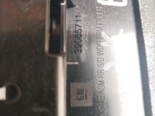 bontott OPEL ASTRA K Bal hátsó Ajtó Díszléc