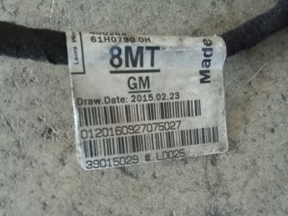 bontott OPEL ASTRA K Bal hátsó Ajtó Kábelköteg