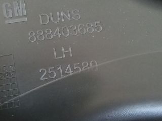 bontott OPEL ASTRA K Bal hátsó Ajtó Kárpit