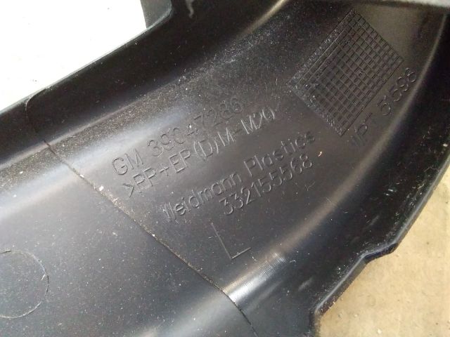 bontott OPEL ASTRA K Bal hátsó Ajtókeret Burkolat