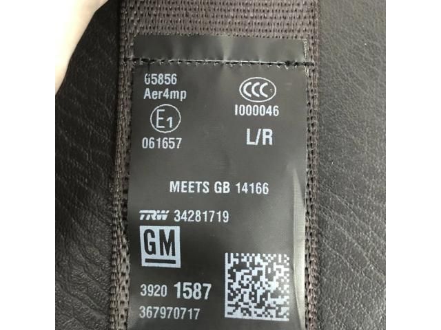 bontott OPEL ASTRA K Bal hátsó Biztonsági Öv