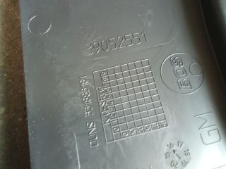 bontott OPEL ASTRA K Bal hátsó Csomagtér Burkolat (Műanyag)