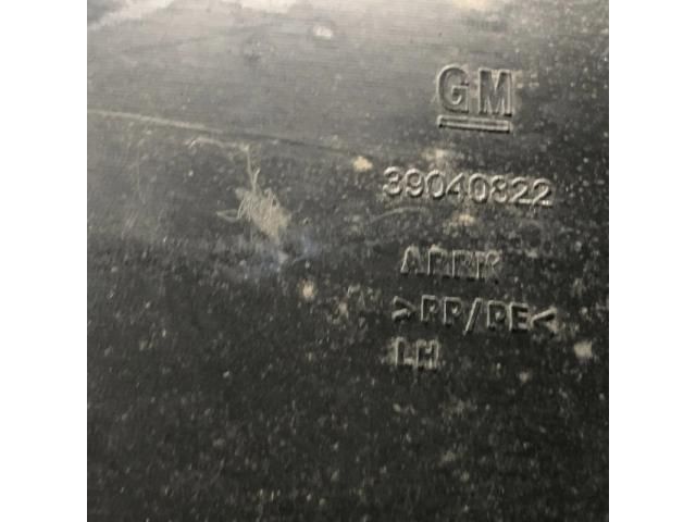 bontott OPEL ASTRA K Bal hátsó Dobbetét (Kerékjárati, Műanyag)