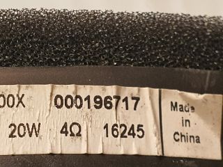 bontott OPEL ASTRA K Bal hátsó Hangszóró