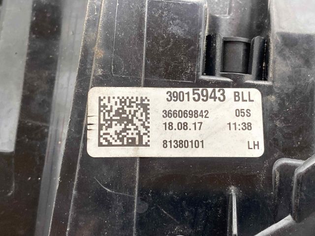 bontott OPEL ASTRA K Bal Hátsó Lámpa