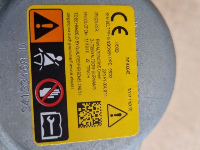 bontott OPEL ASTRA K Bal hátsó Övfeszítő