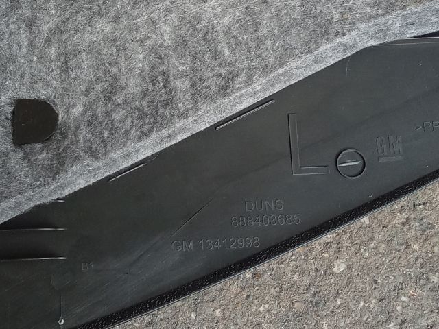 bontott OPEL ASTRA K Bal Kardánbox Burkolat