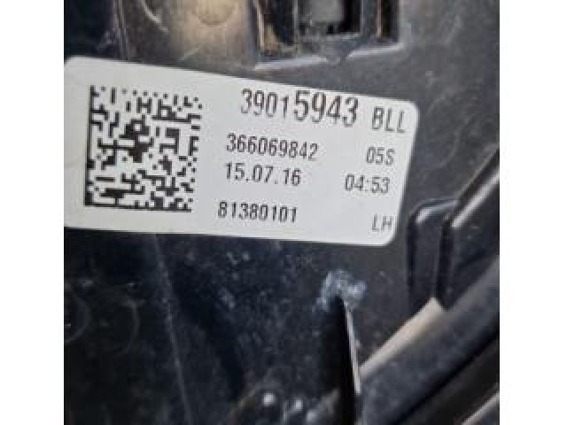 bontott OPEL ASTRA K Bal Külső Hátsó Lámpa