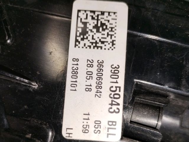 bontott OPEL ASTRA K Bal Külső Hátsó Lámpa