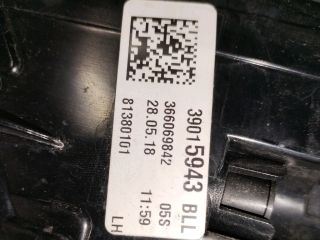 bontott OPEL ASTRA K Bal Külső Hátsó Lámpa