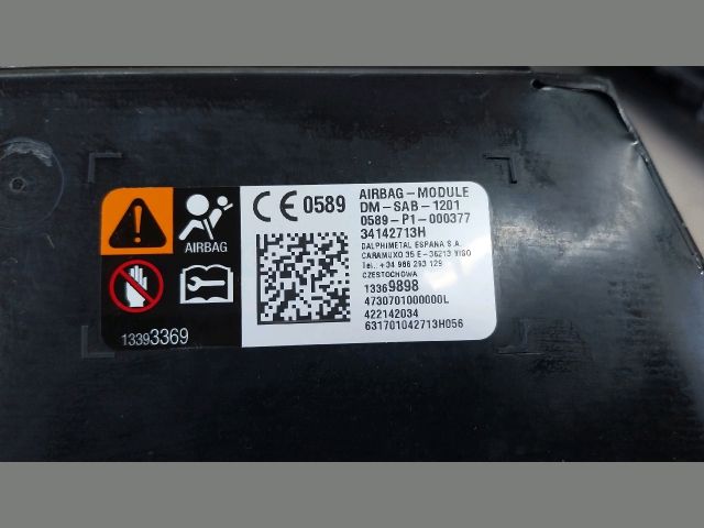 bontott OPEL ASTRA K Bal Oldallégzsák