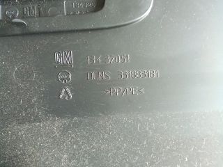 bontott OPEL ASTRA K Csomagtérajtó Burkolat Alsó