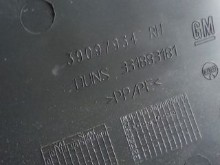 bontott OPEL ASTRA K Csomagtérajtó Burkolat Felső