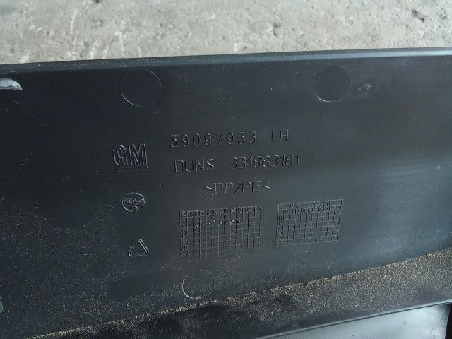 bontott OPEL ASTRA K Csomagtérajtó Burkolat Felső