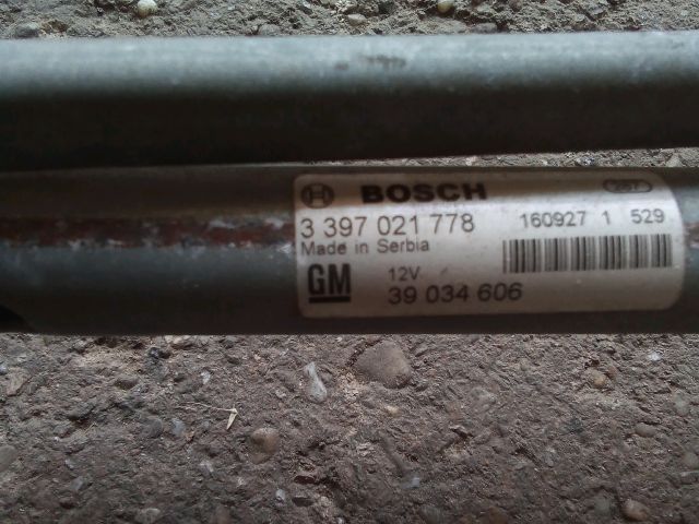 bontott OPEL ASTRA K Első Ablaktörlő Szerkezet