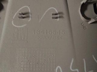 bontott OPEL ASTRA K Első Beltér Világítás Keret